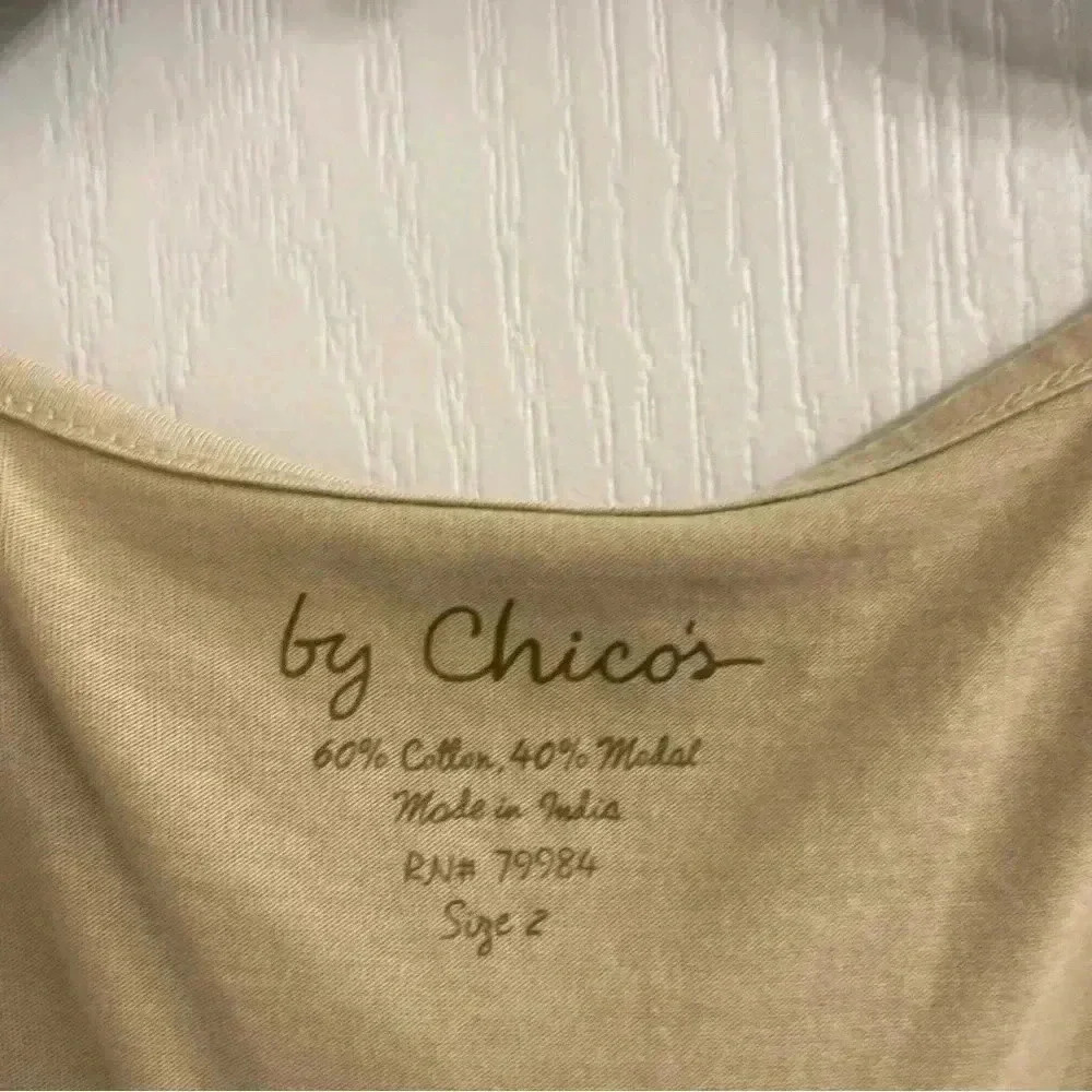 Gold Shimmer Jacket and Tank Top by Chico’s - Picture 10 of 11